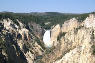 Lower Falls of Yellowtone River, Yellowstone National Park