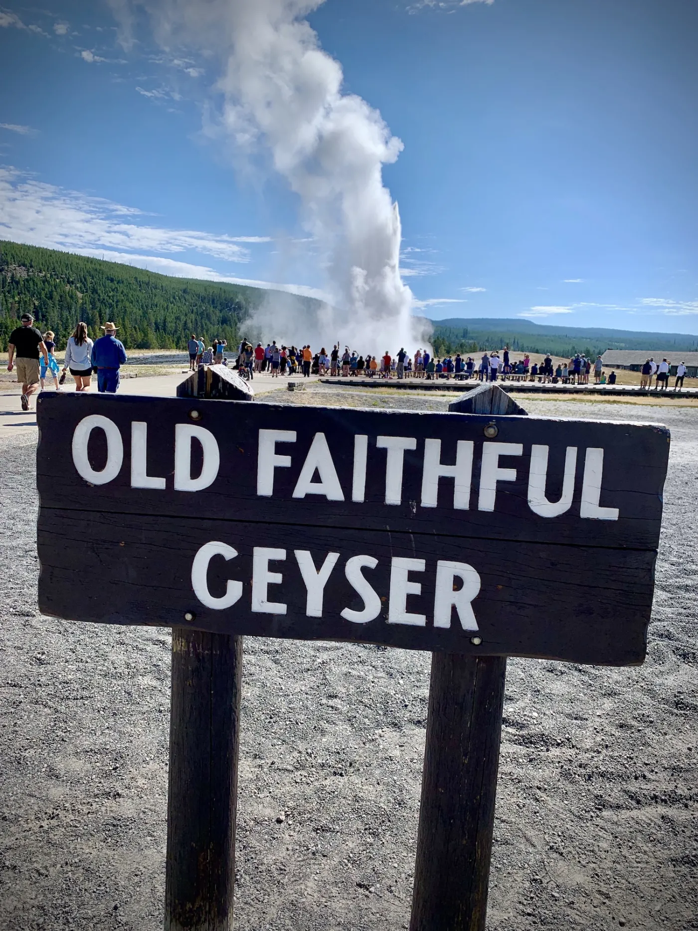 Old faithful outlet hike